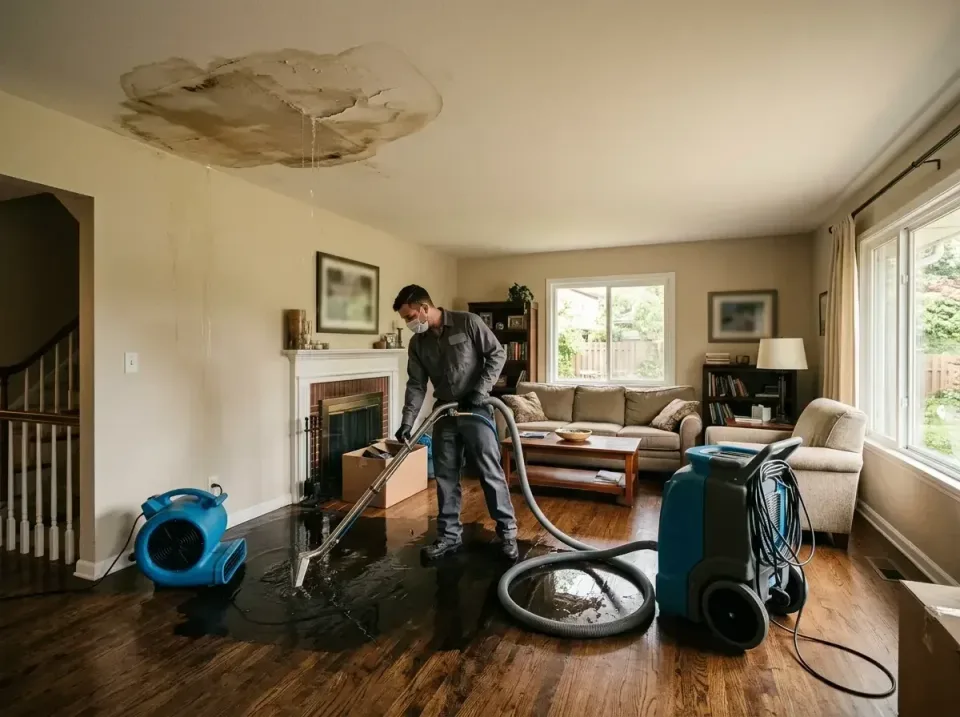 attic-pipe-burst-ceiling-drip-008 — frequently asked questions, Water Damage Restoration & Carpet Care in Gibsonville, NC